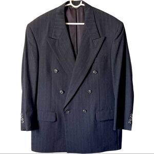 P.B.M. Select x Dillard's Gray Fine Stripe Suit